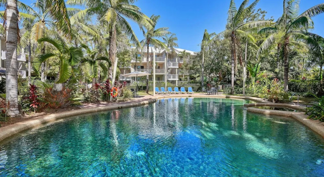 Tropical Oasis near Beach