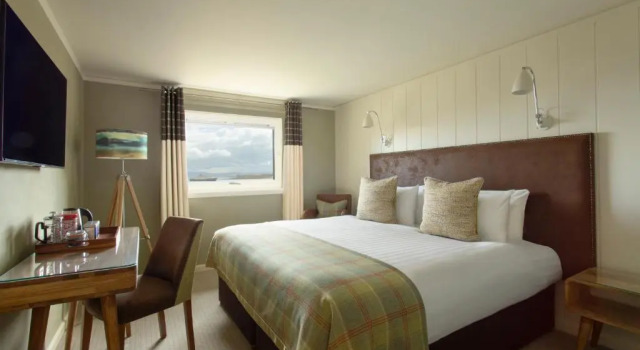 Двухместный номер Deluxe с видом на море Isle Of Mull Hotel and Spa