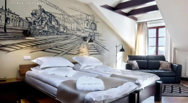 Трёхместный номер Deluxe BoutiqueHotel Aristo