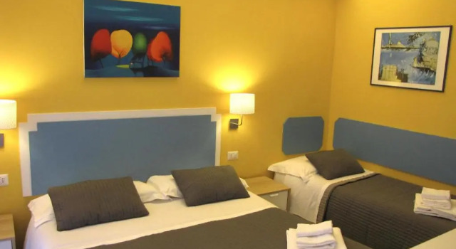 Четырёхместный номер Standard с панорамным видом B&B Room to Rome