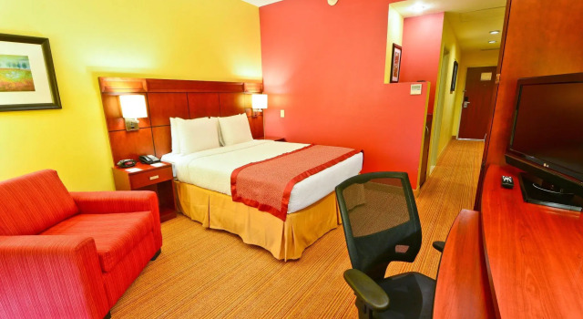 Standardní Dvoulůžkový s manželskou postelí pokoj Courtyard Marriott Paramaribo