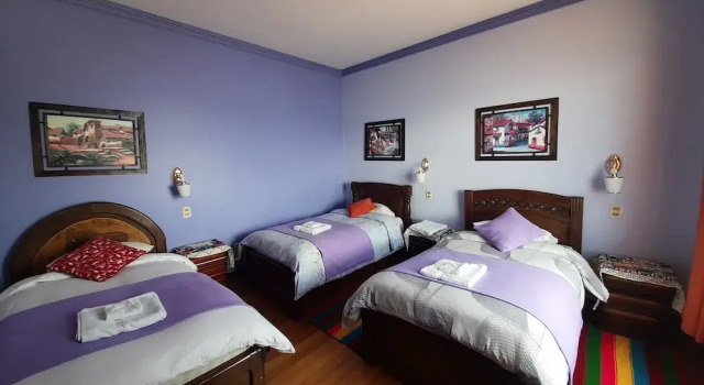 Трёхместный номер Standard Hostal Phaxsi