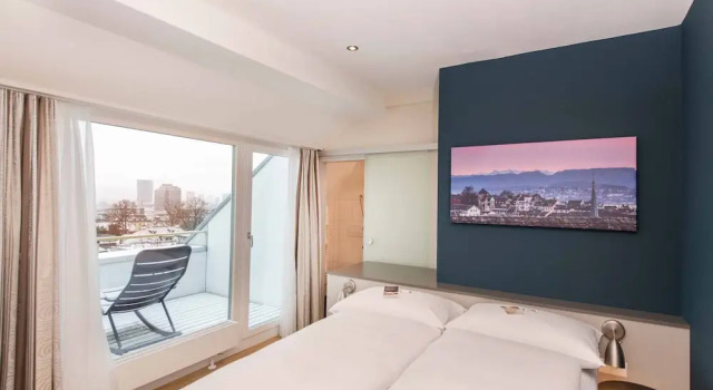 Двухместный номер Superior с балконом Sorell Hotel Rex Zürich