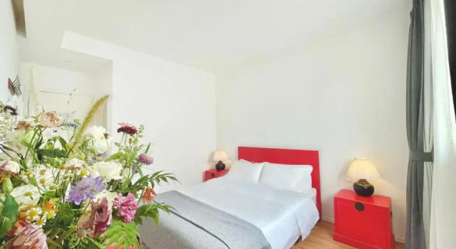 Двухместный номер Standard Peking Garden Youth Hostel-Houhai&Nanluoguxiang&Drum tower-Cafe&Bar&Movie night&Social area&Rooftop