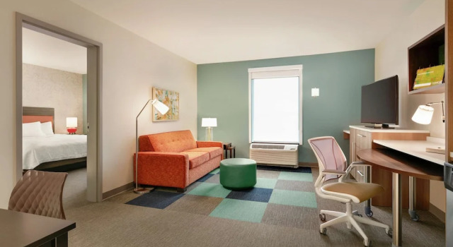 Люкс c 1 комнатой Home2 Suites By Hilton Chantilly Dulles Airport