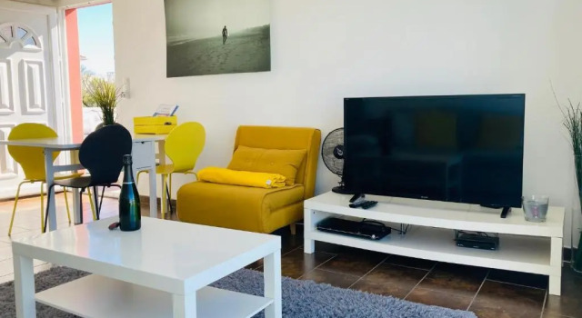Grand appartement 1ch vue Océan
