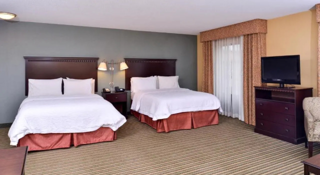 Четырёхместная студия Deluxe Hampton Inn & Suites Fort Belvoir Alexandria South