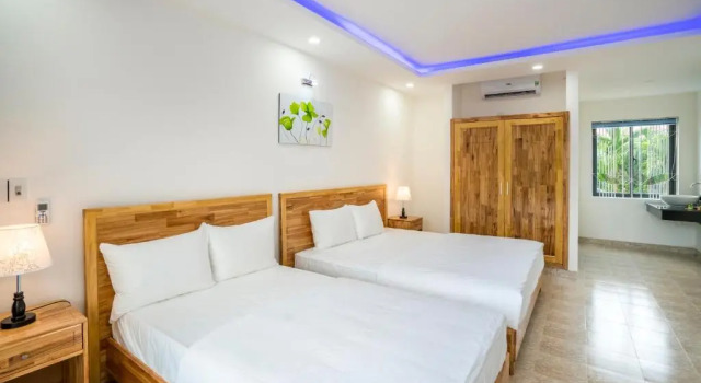 Двухместный номер Deluxe с видом на сад Tran Family Villas Boutique Hotel