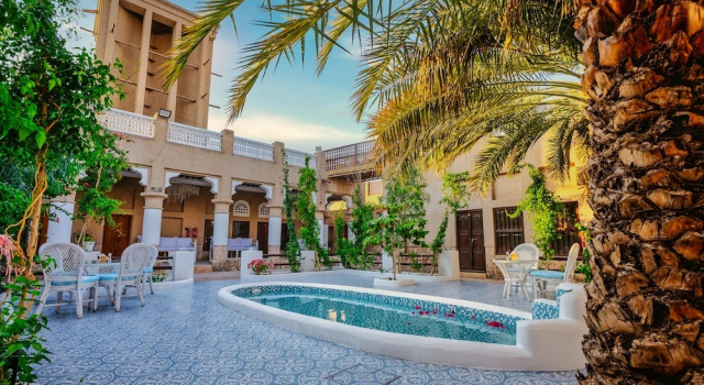 Двухместный полулюкс с видом на внутренний двор Бутик-отель Arabian Boutique Hotel