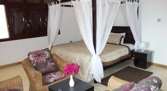 Номер Standard с частичным видом на океан Villa Teranga Boutique Hotel