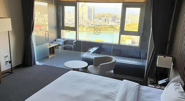 Standard- dobbelt værelse med delvis udsigt Hotel Susung