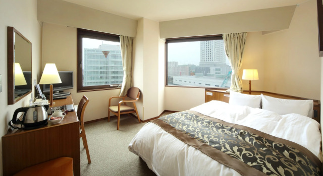 Двухместный номер Standard Hotel Keifuku Fukui Ekimae