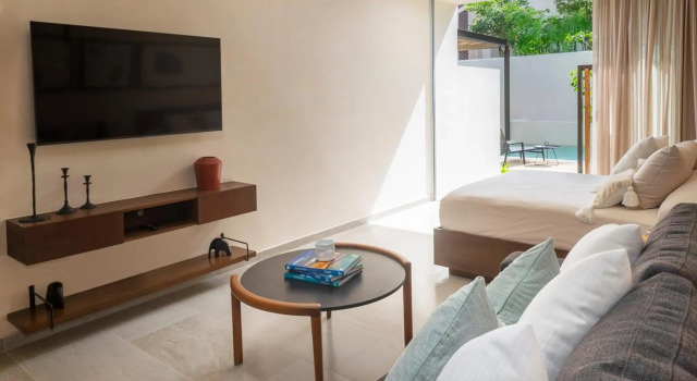 Studio Amazing for 4 Casa Azul, Rezervasyon Otel Tulum havuzlu oteller, Yüzme Havuzu