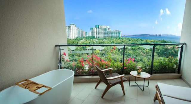 Двухместный номер Deluxe с видом на море Sanya Conifer Resort