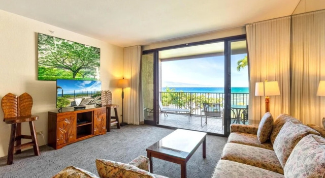 K B M Resorts- Ks-260 Ocean-front Views, 2bd, Large Floorplan, Steps to Pools and Beach!, Забронировать Апартаменты/квартира Каанапали 
