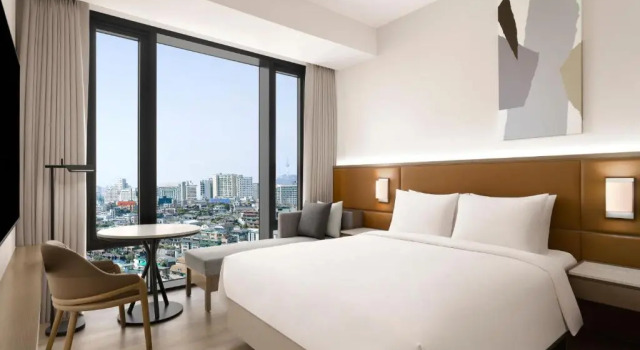 Двухместный номер Standard с красивым видом из окна AC Hotel by Marriott Seoul Gangnam