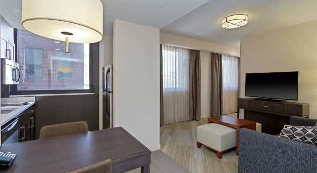 Люкс c 1 комнатой Homewood Suites by Hilton Richmond-Downtown
