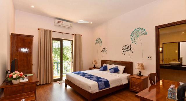 Номер Deluxe Tra Que Riverside Homestay
