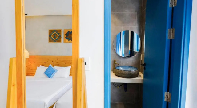 Трёхместный номер Standard с видом на город Tò Vò Hostel Huế