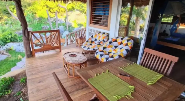 Coconut Lodge, Book Feriehus Sommerhuse i Nosy Komba, Hytte