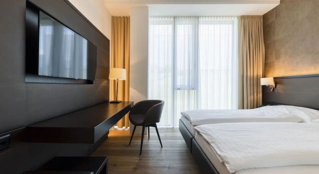 Business Doppel Zimmer Hotel kommod