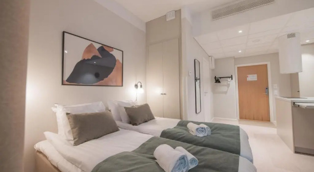 Студия Forenom Aparthotel Tampere Kauppakatu