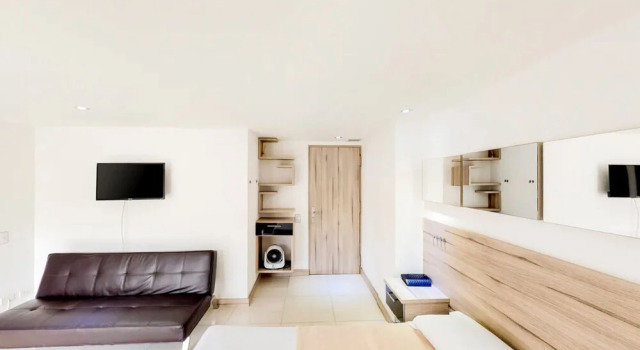 Comfortable city studio with balcony 810, Prenota Appartamento Medellín Antioquia