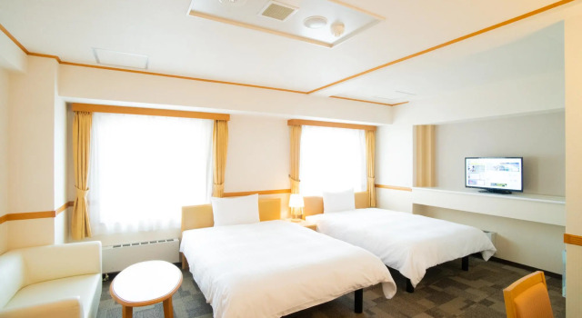 Двухместный номер Deluxe Toyoko Inn Hokkaido Okhotsk Abashiri Ekimae