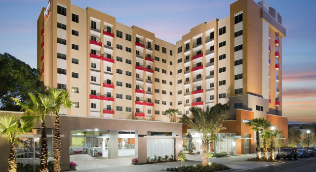 Residence Inn by Marriott West Palm Beach Downtown, Забронировать Отель Уэст-Палм-Бич Palm Beach County