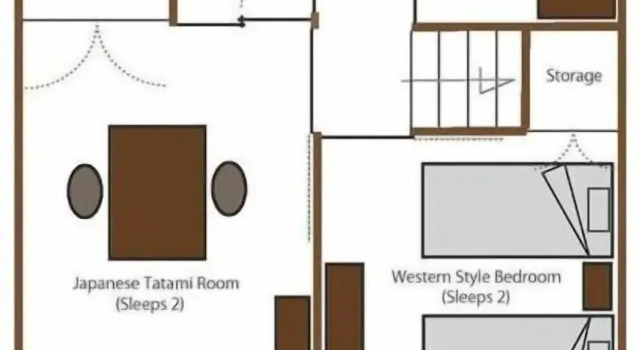 Номер Standard Kiyomizu Machiya Inn