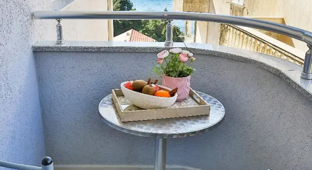 Двухместный номер Standard с балконом и с частичным видом на море Villa Vanty