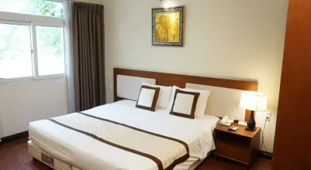 Двухместный номер Deluxe с красивым видом из окна Dong Khanh Hotel
