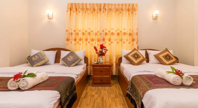 Двухместный номер Deluxe с видом на город Aniza Angkor Villa