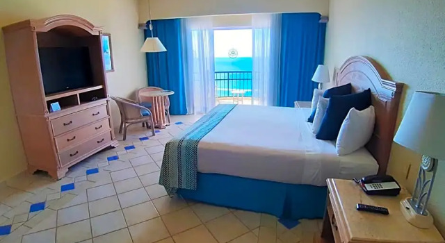 Двухместный номер с балконом и Ocean View El Cozumeleño Beach Resort - Все включено