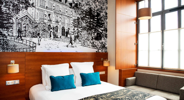 Двухместный номер Comfort Best Western Plus Hôtel Colbert