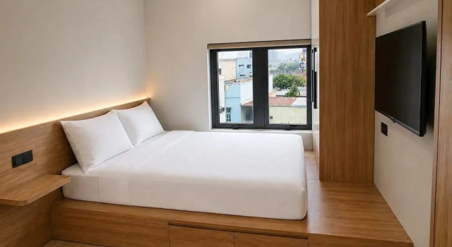 Rio Hotel & Apartment Danang Beach, Reserva ahora Apartamento Hoteles en Da Nang con aparcamiento, Aparcamiento