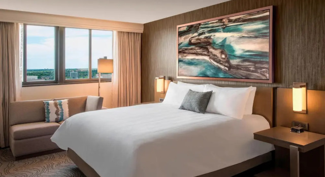 Двухместный клубный номер Standard Denver Marriott Tech Center