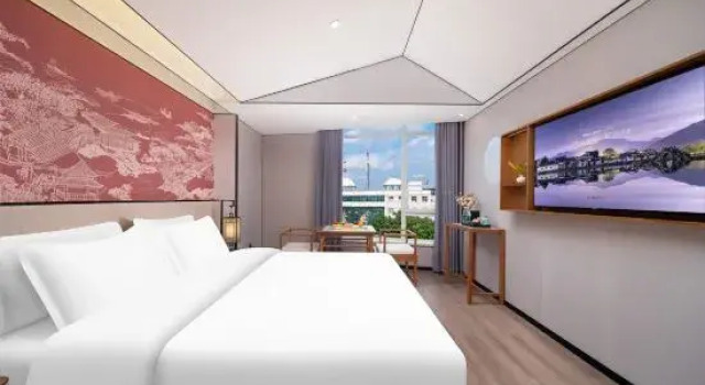 Люкс Moshang Qingju Hotel(Linyi Tancheng Station Branch)