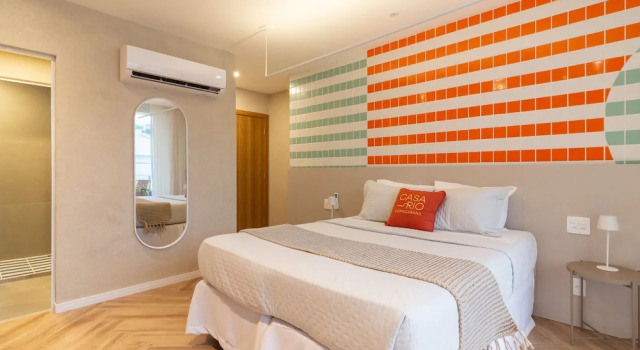 Sea View and Balcony With Bathtub Q12, Забронировать Апартаменты/квартира Апартаменты Рио-де-Жанейро, рядом с Chacrinha Park, Апартаменты/квартира