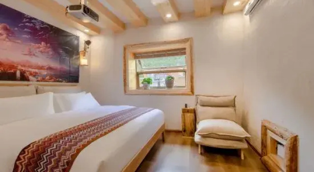 Люкс с видом на внутренний двор Are Jinci Homestay