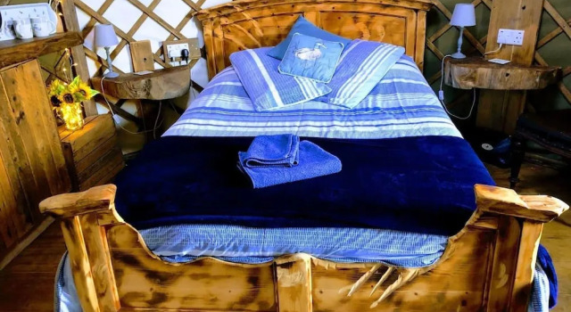 Bembridge Harbour Yurt - Log Burner - Wifi, Rezervasyon Tatil Evi Merseyside villalar, Villa