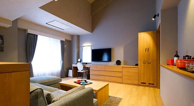 Трёхместный номер Superior Higashikawa Asahidake Onsen Hotel Bear Monte