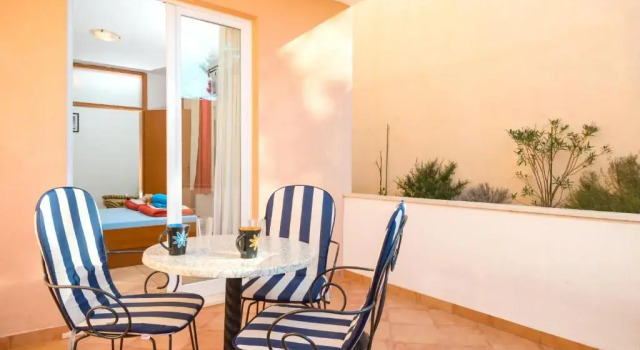 Студия с балконом Apartments Vila Adrijana and Fitness Studio Wolf