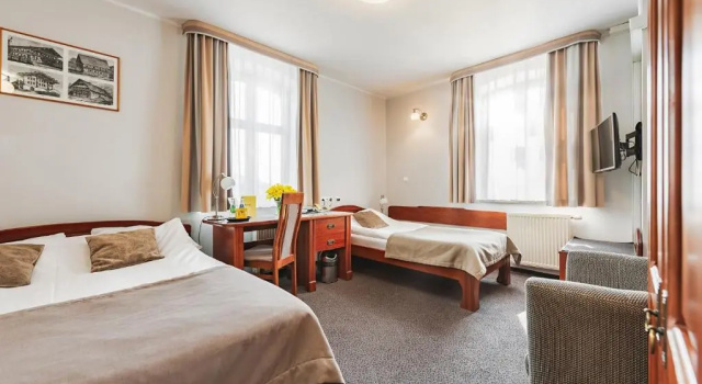 Трёхместный номер Standard Hotel Młyn Aqua Spa