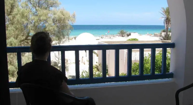 Balkonlu 2 yatak odası Standart aile oda Dar Salem