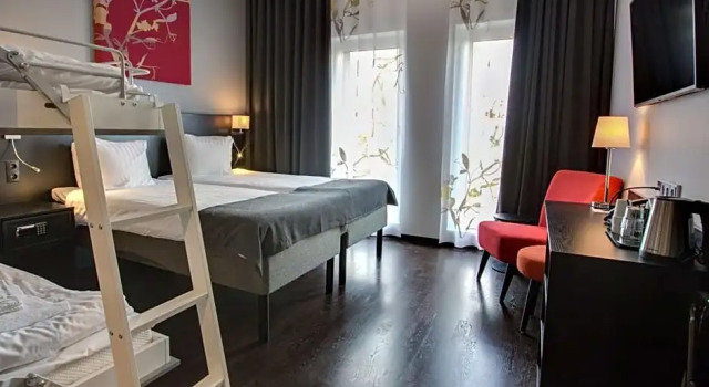 Четырёхместный номер Premium Best Western Malmo Arena Hotel