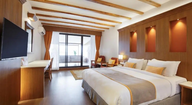 Полулюкс с балконом Club Himalaya by ACE Hotels, Nagarkot