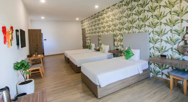 Трёхместный номер Standard Green Oasis Hotel