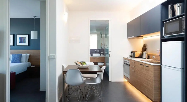 Семейные апартаменты c 1 комнатой Oaks Vue Suites Geelong
