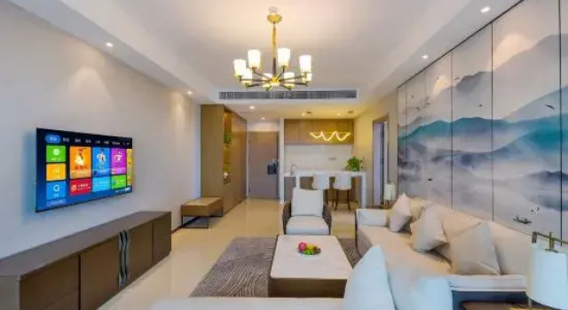 Двухместный люкс Deluxe c 1 комнатой с балконом Rifine Hotel (Pingdu Haode Trading City Store )